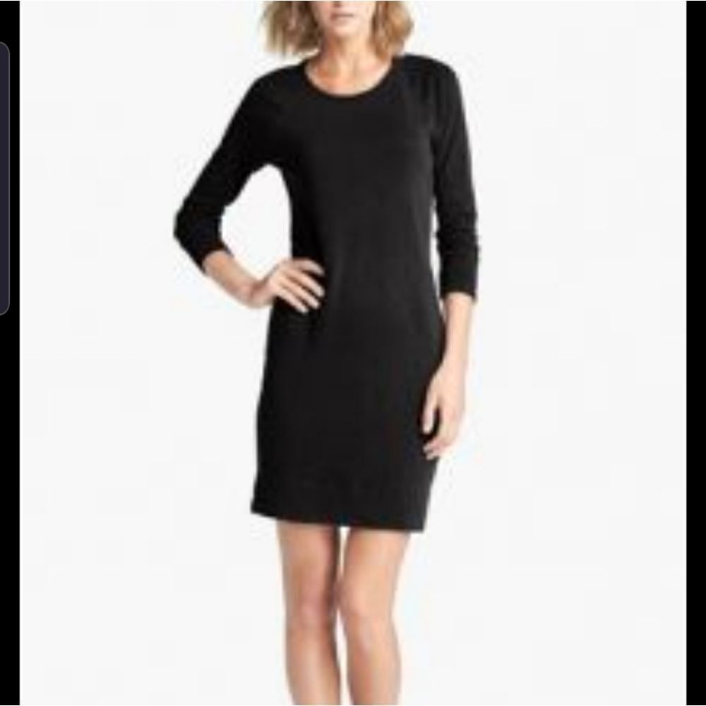 James Perse black relaxed fit tshirt dress sz 2